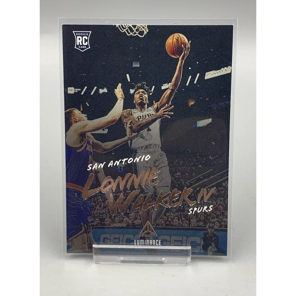 LONNIE WALKER III 2018-19 CHRONICLES LUMINANCE RC # 153 SPURS Lakers‎